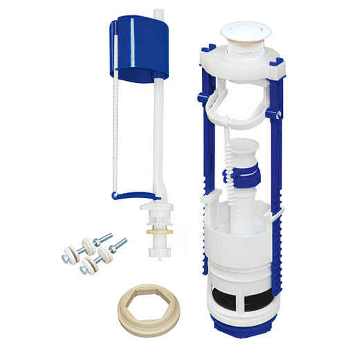 Арматура  унив. Тула РБМ кноп.бел. нижн/подв. АС-17.1