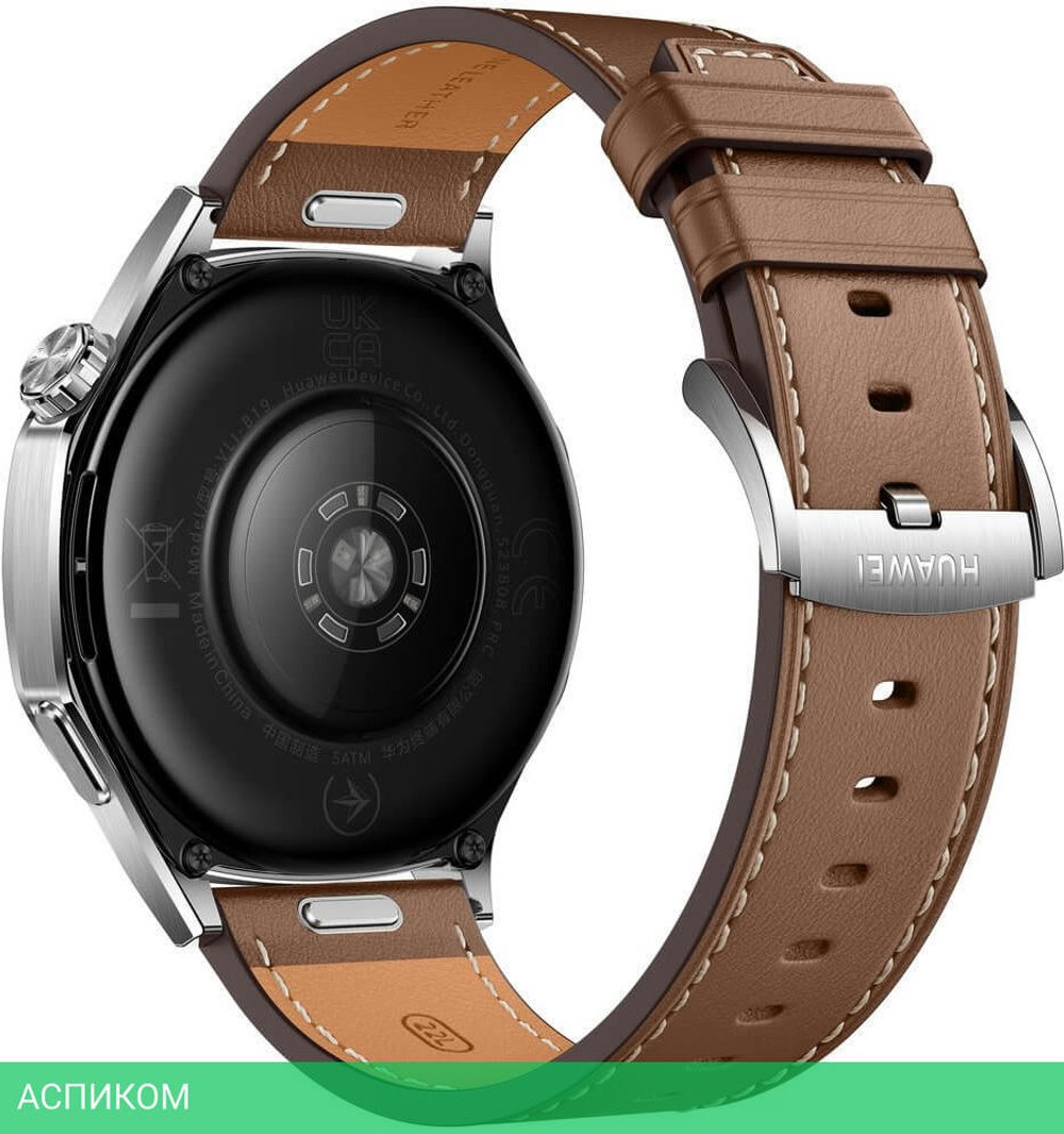 Умные часы Huawei Watch GT 5 46мм VLI-B19 Brown Composite Leather Strap (55020DGK)