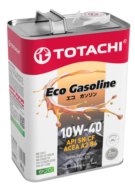Масло моторное TOTACHI Eco Gasoline SN/CF 10W-40  4л