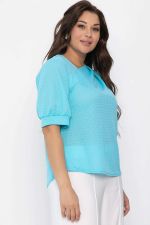 Блуза Лара (голубая) Б13856-3М LT Collection