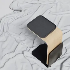 Поднос для столика Stolik 90, черный