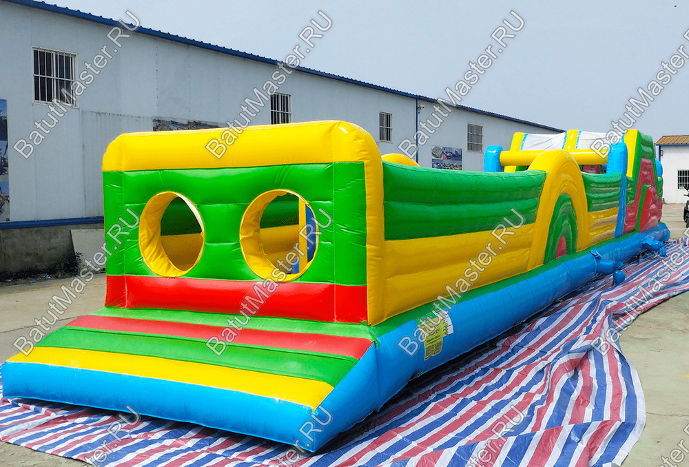 Надувная полоса препятствий "Веселые забавы"
