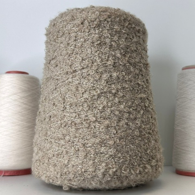 JUMBO - E. Miroglio; 24% меринос, 60% акрил, 16% п/а; букле; 180м/100гр; col. ZPN, цвет: бежевый