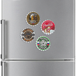 Открывашка для пива на магните «Пивные войска», d=7 см