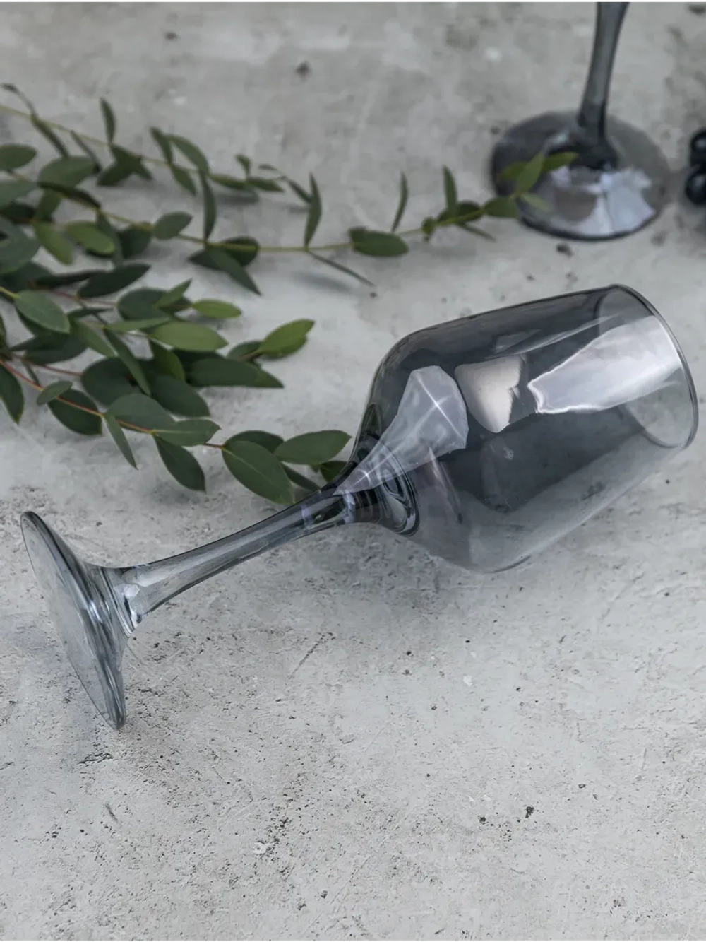 Набор бокалов для вина, 450 мл, 6 шт. серые