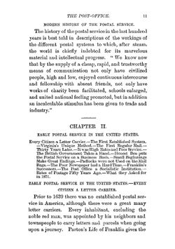 The story of the post office | W.B. Jones