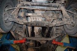 Защита картера Sheriff для Ssang Yong Musso Sport (P100) 1998-2006 арт.29.0915