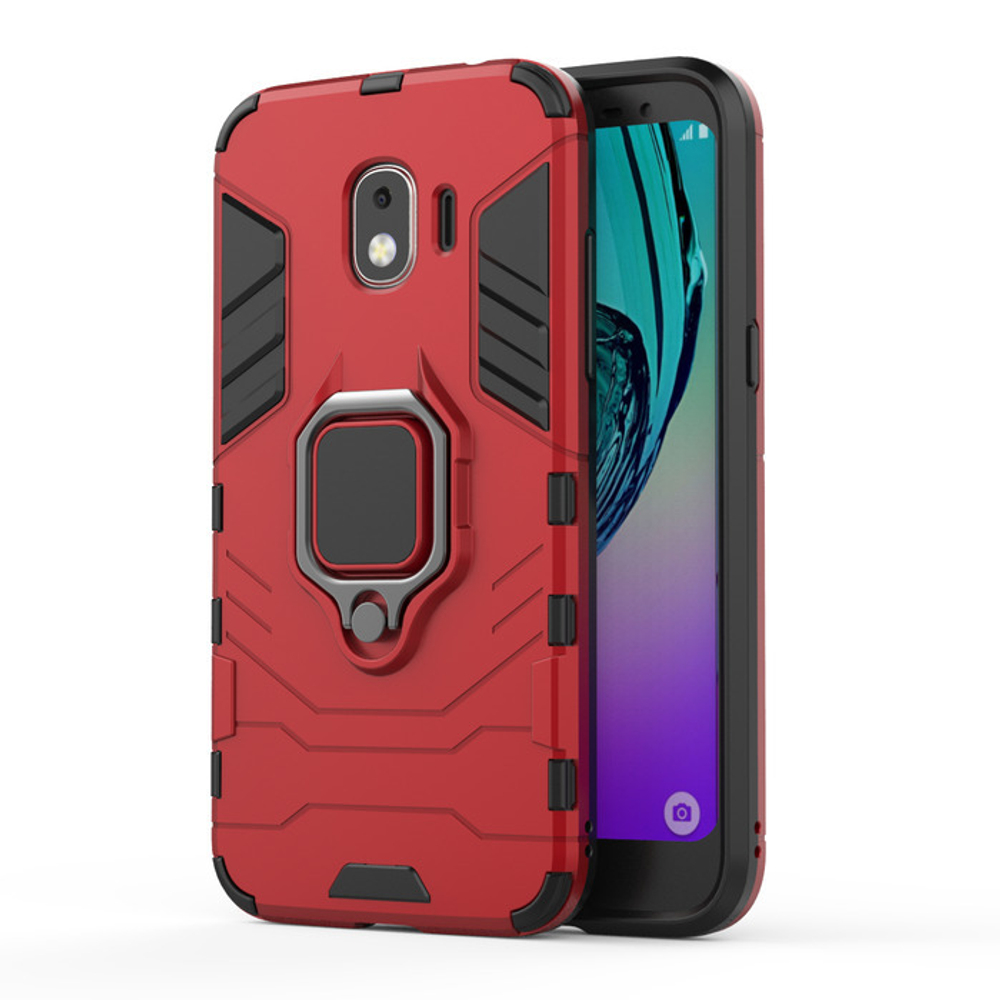 Противоударный чехол с кольцом Panther Case для Galaxy Samsung J2 PRO 2018 / J2 2018