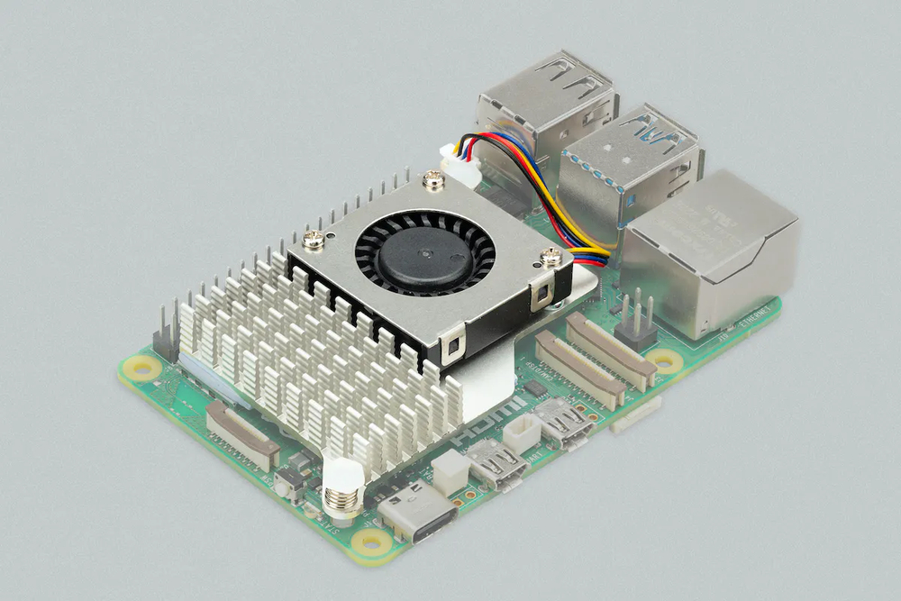 Радиатор с вентилятором Active Cooler оригинальный для Raspberry Pi 5