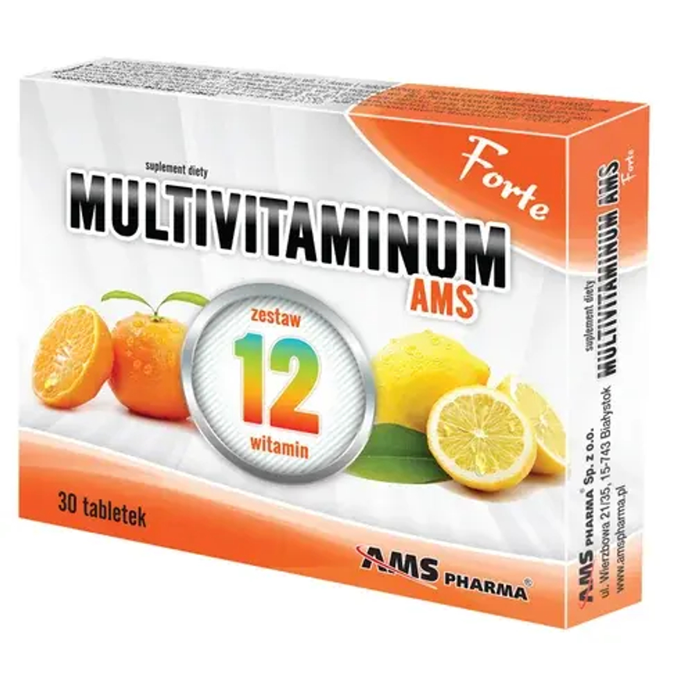 AMS Multivitaminum Forte - 30 таблеток