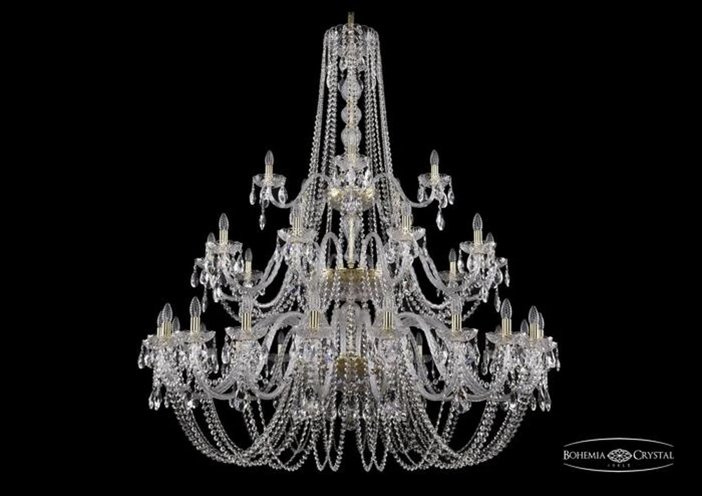 Подвесная люстра Bohemia Ivele 1402/20+10+5/530/3d/G