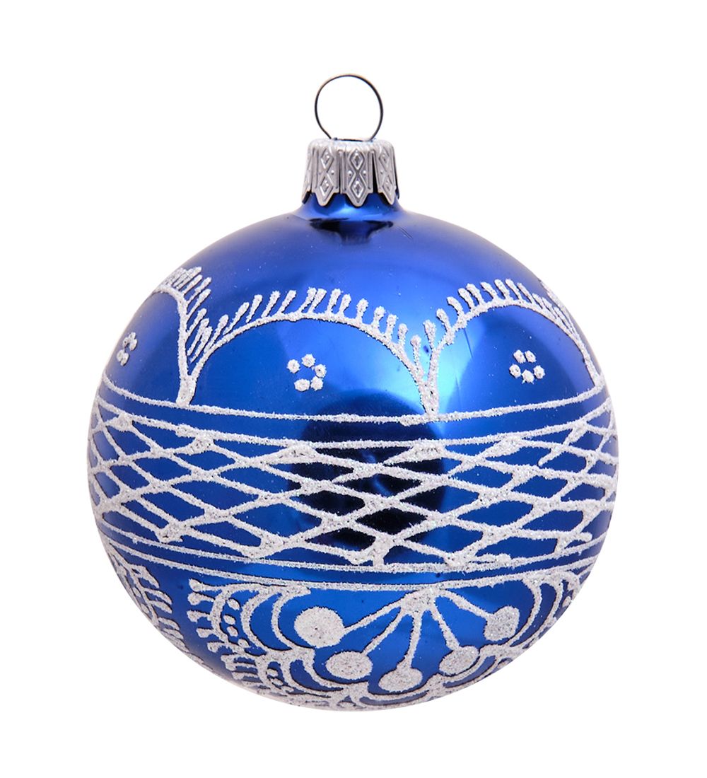 Элита НФШ-1292/2 Ел.украшение Шар «Кружевница» 80 мм