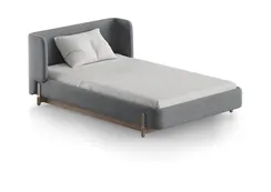 Кровать Basic спальное место 120*200 см (серый, антивандальная)