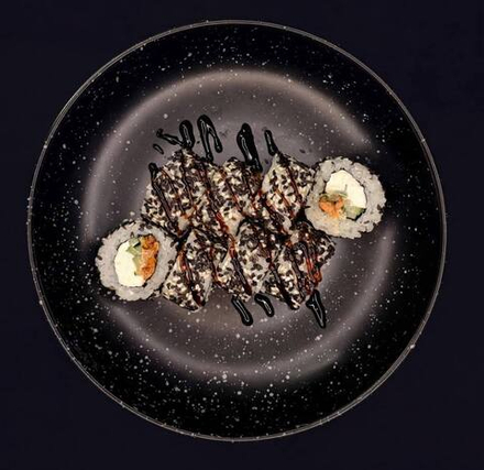 Ролл лосось-терияки