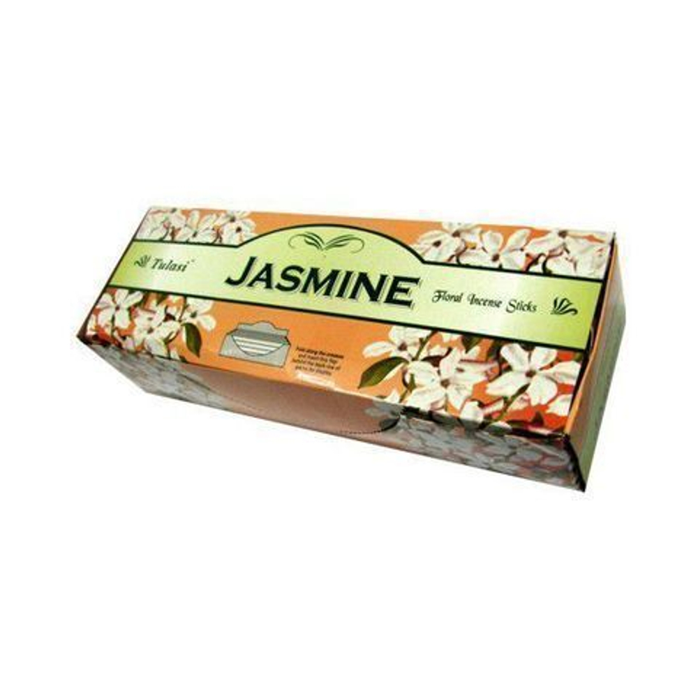 Tulasi Jasmine четырехгранник Благовоние Жасмин