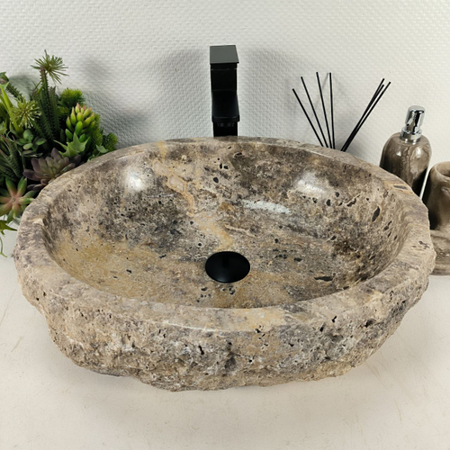 Раковина из оникса Erozy Grey EO-64612 52*44*16 0183