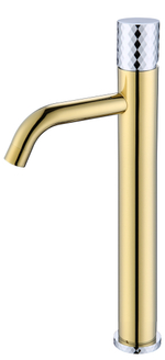 Boheme Смеситель STICK для умыв. выс. GOLD DIAMOND CHROME_Комплект