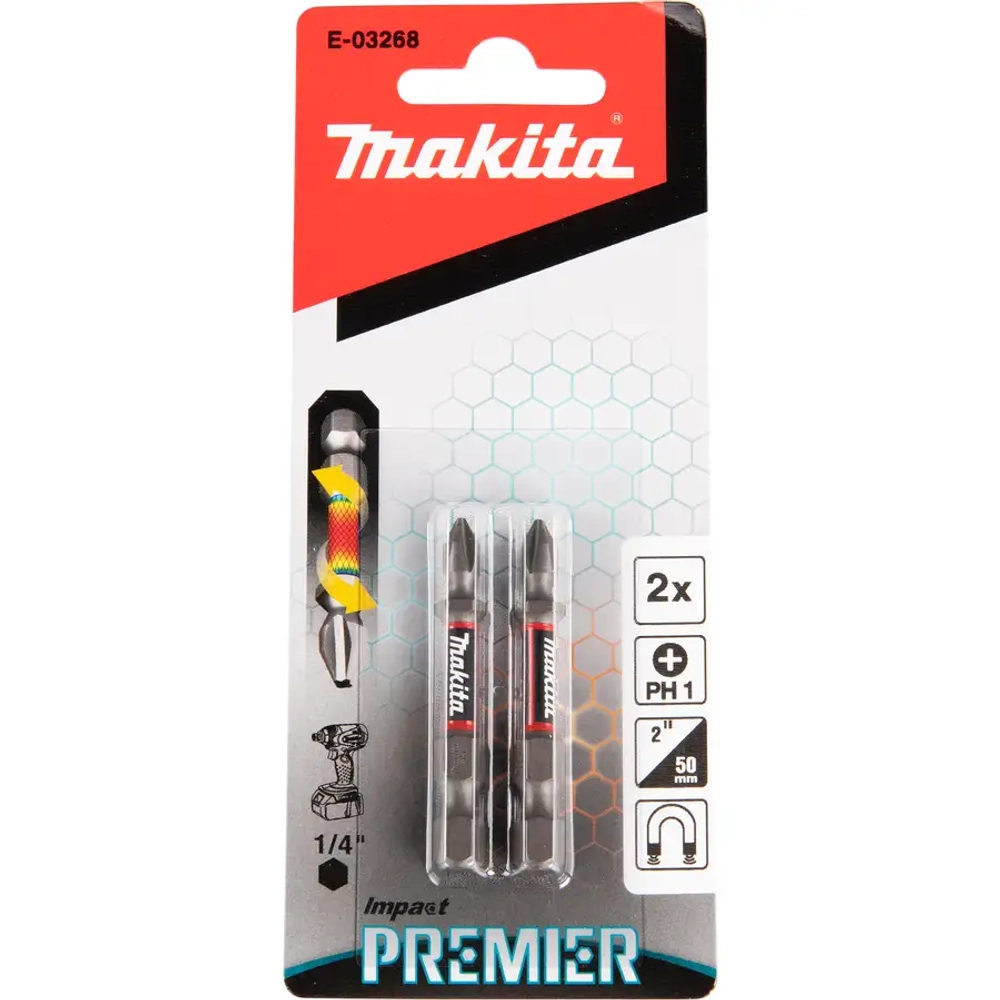 Насадка PH1х50 мм Impact Premier Makita E-03268