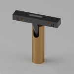 Магнитный трековый светильник Elektrostandard Slim Magnetic Cubo 85035/01 7W 4200K латунь