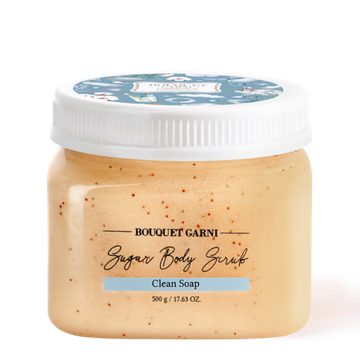 Сахарный скраб для тела BOUQUET GARNI Clean Soap 500 мл