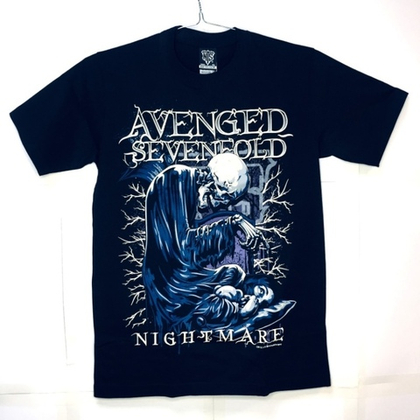Футболка тайланд Avenged sevenfold Nightmare с девочкой (XS)