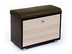 Обувница МС-1 венге/ясень шимо светлый/умбер