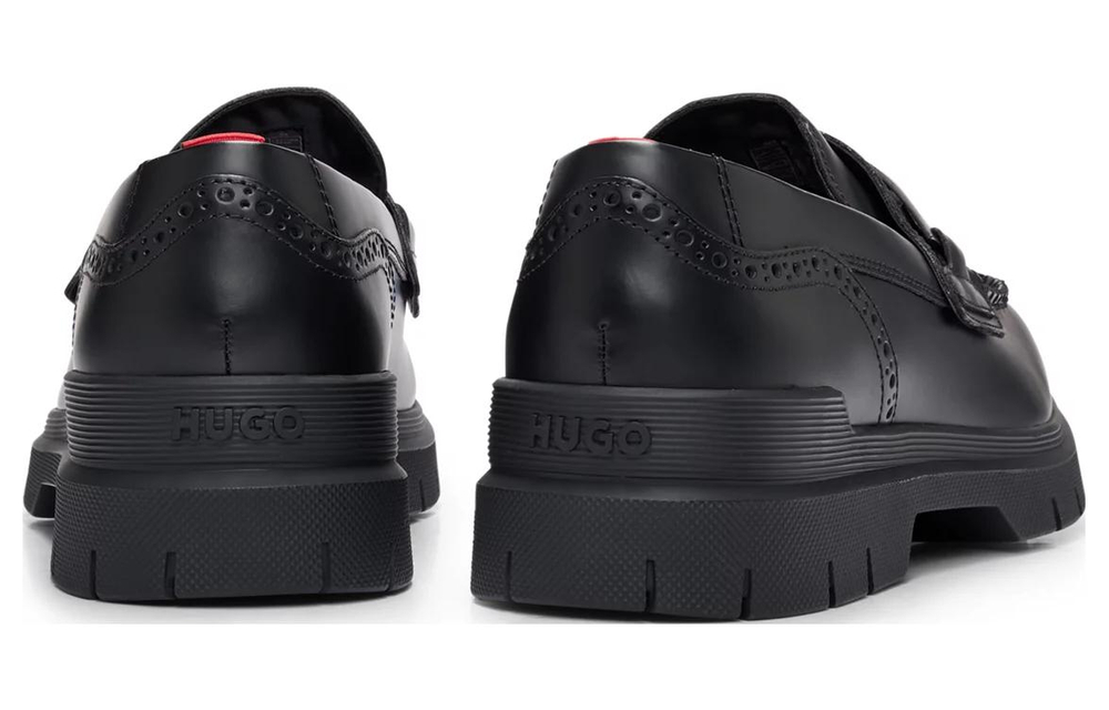 HUGO Ryan Leather Loafers