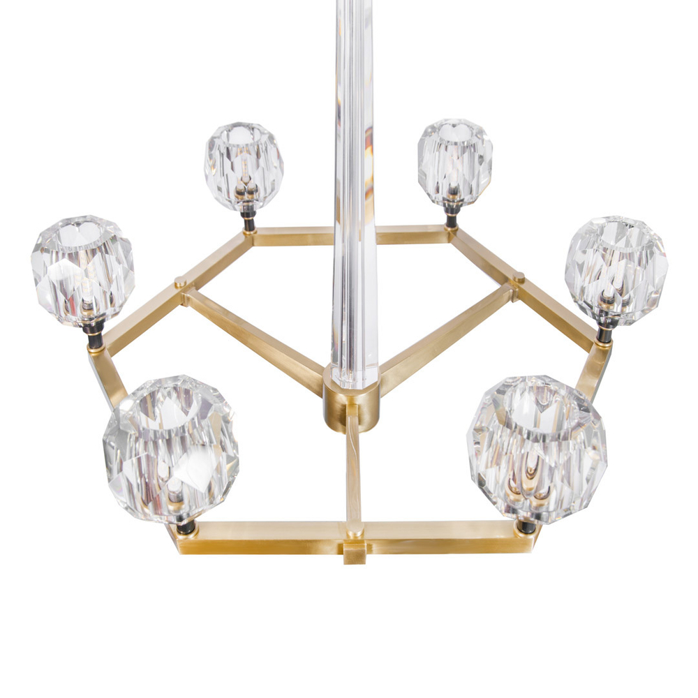 Люстра Cloyd MONAGAN C6 / Ø72 см - латунь (арт.10464)