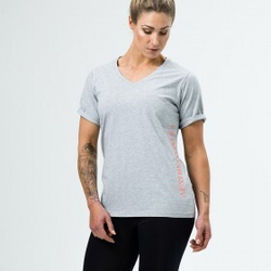 Женская футболка AE TEE V-NECK GREY