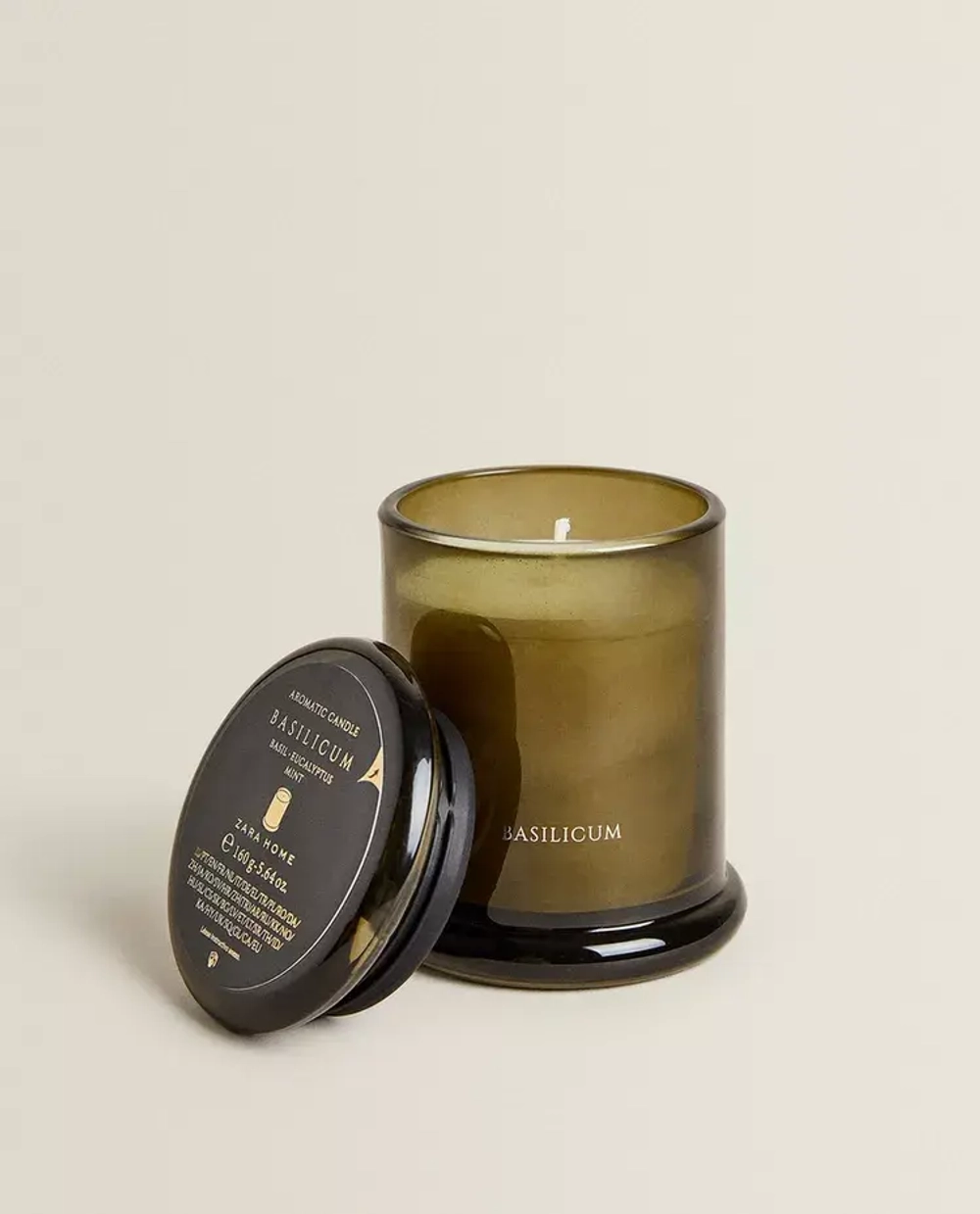 ZARA HOME АРОМАТИЧЕСКАЯ СВЕЧА BASILICUM (150 Г)