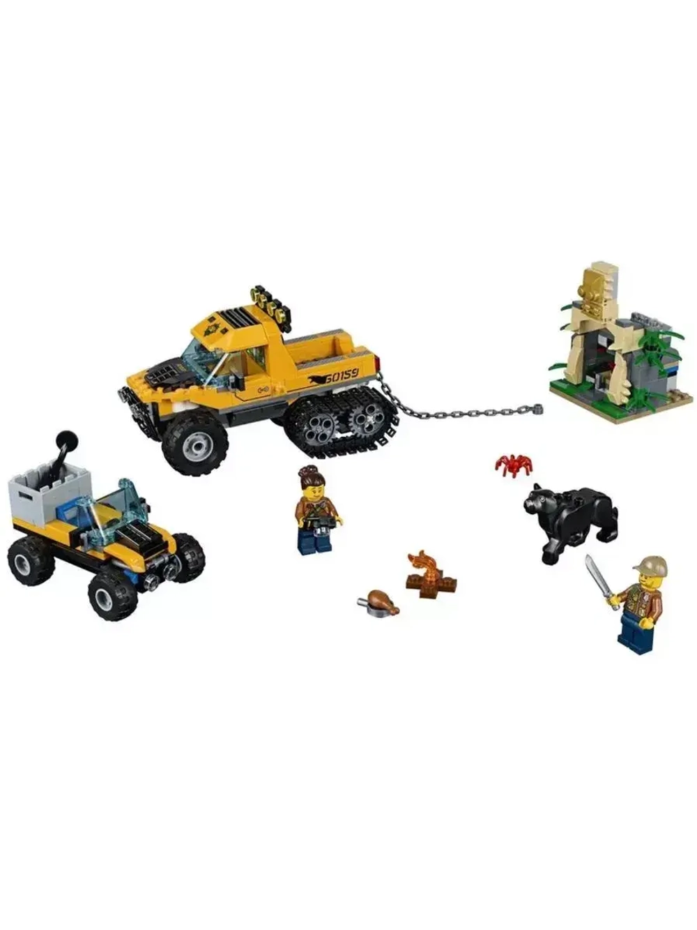 Конструктор Сити Миссия Исследование джунглей 397 дет 10710