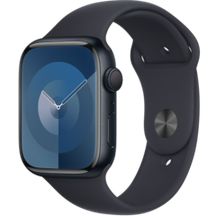 Apple Watch Series 9, 45 мм, Sport Band, Midnight