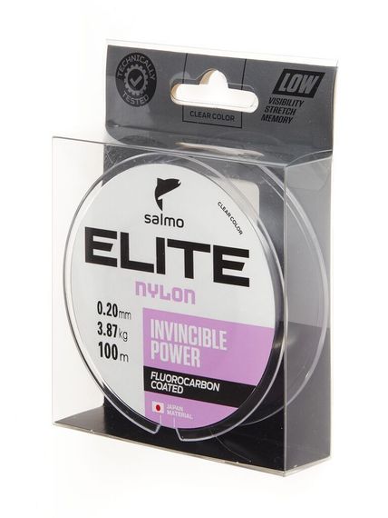 Леска монофильная Salmo Elite FLUORO COATED NYLON 100 м, 0,20 мм