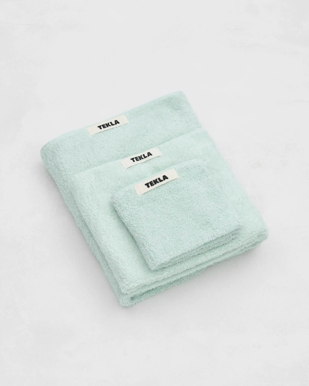 TEKLA МАХРОВОЕ ПОЛОТЕНЦЕ, МЯТНЫЙ