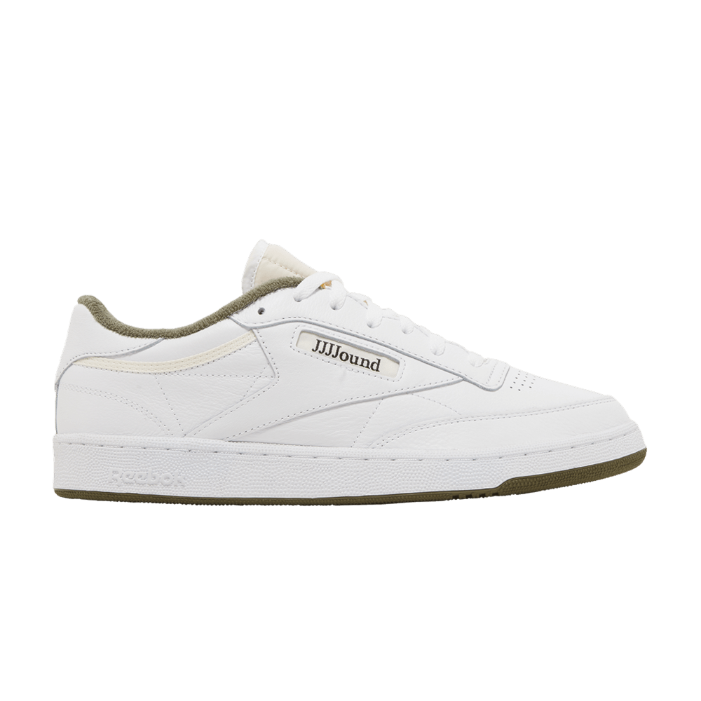 Кроссовки Reebok Club C Jjjjound White Olive