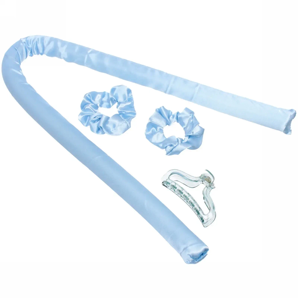 Бигуди для волос «Curling- Изумрудная мечта», цвет голубой, 22*8*5см