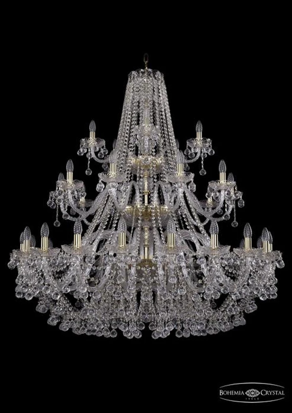Подвесная люстра Bohemia Ivele 1409/20+10+5/460/3d/G