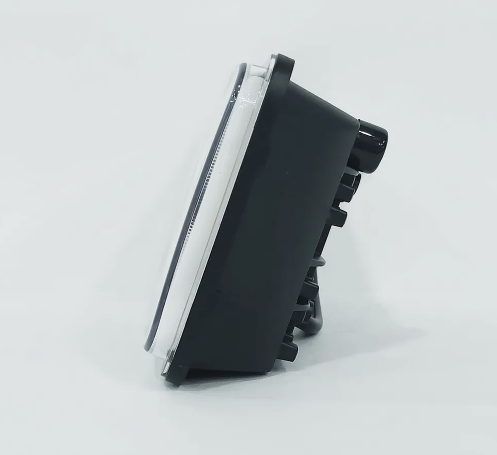 С173 / Фара светодиодная с кронштейном, ДХО+Поворотник (4X6 дюймов, 12/24V, 6000K) (1 шт)