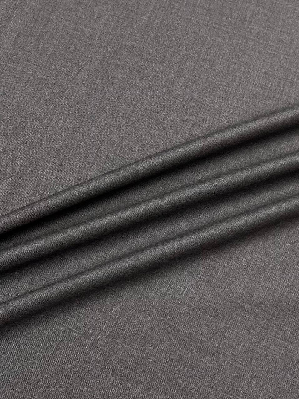 Шерсть костюмно-плательная super 140`s графитовая