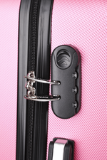 Большой чемодан L'Case Phatthaya, розовый