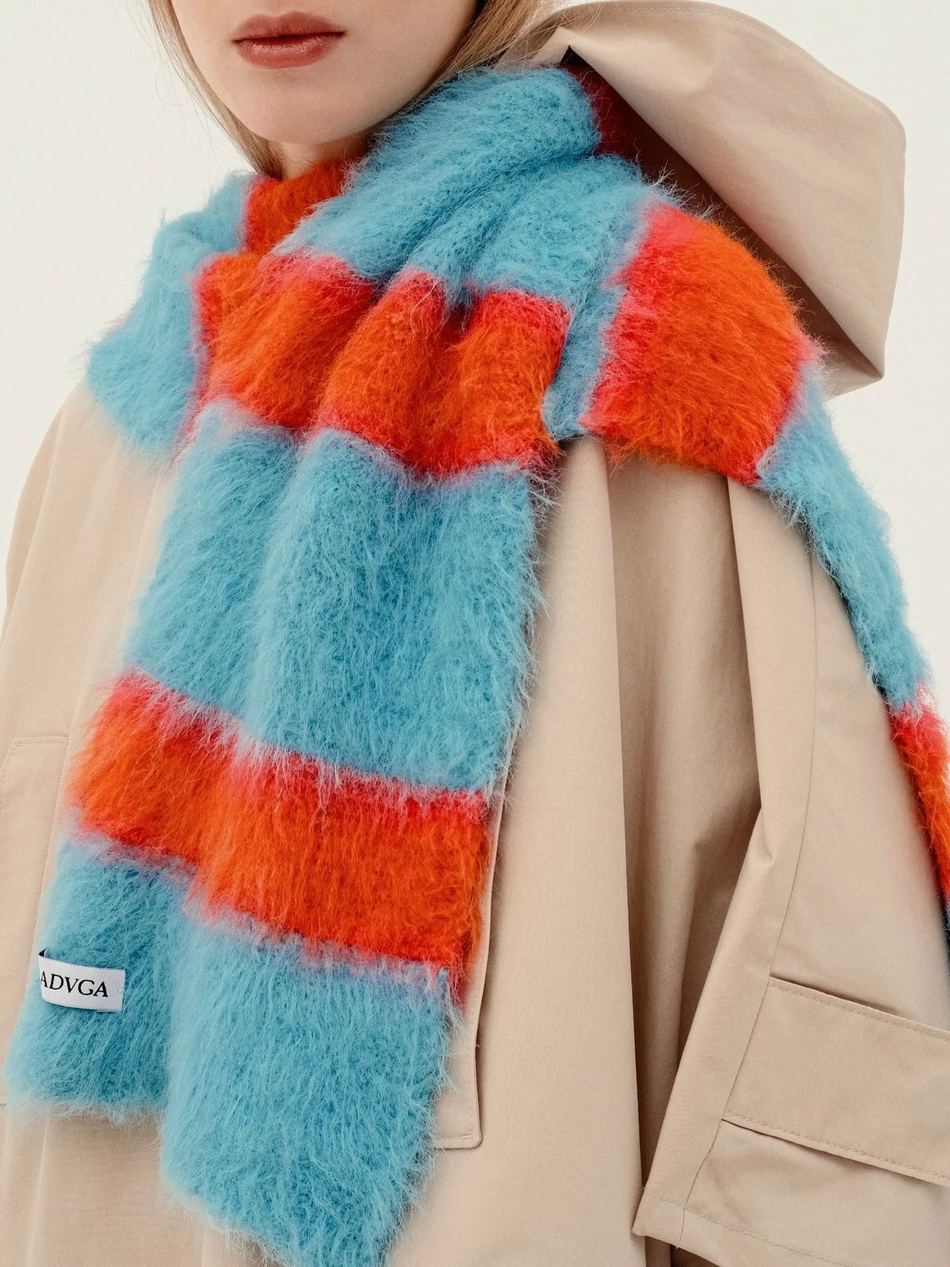 Вязаный шарф Для ярких особ