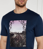 Футболка Urban BOSS ORANGE - темно-синий(50522638)