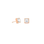 Серьги-пусеты Coeur de Lion Crystal-Rose gold 0500/21-1822 цвет прозрачный, золотой