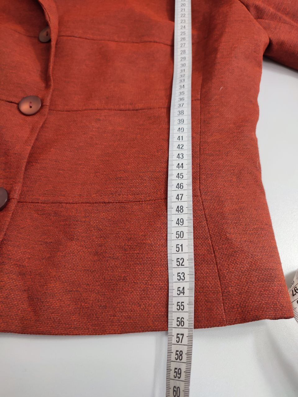 Пиджак Rico Ponti коричневый стильный 48 размер