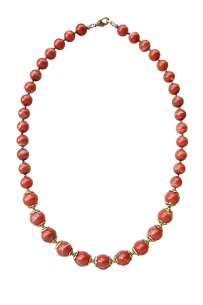 бусы из яшмы (н-0310)