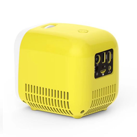 Proyektor \ Projector \ проектор Домашний кинотеатр Your Best Playmate yellow