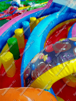 Надувная полоса "Попкорн"