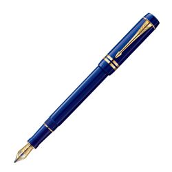 Parker Duofold F74 International Historical Colors Lapis Lazuli GT перо F (1907184)