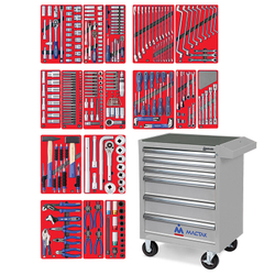 Набор инструментов &quot;ЭКСПЕРТ&quot; в серой тележке, 323 предмета МАСТАК 52-06323G