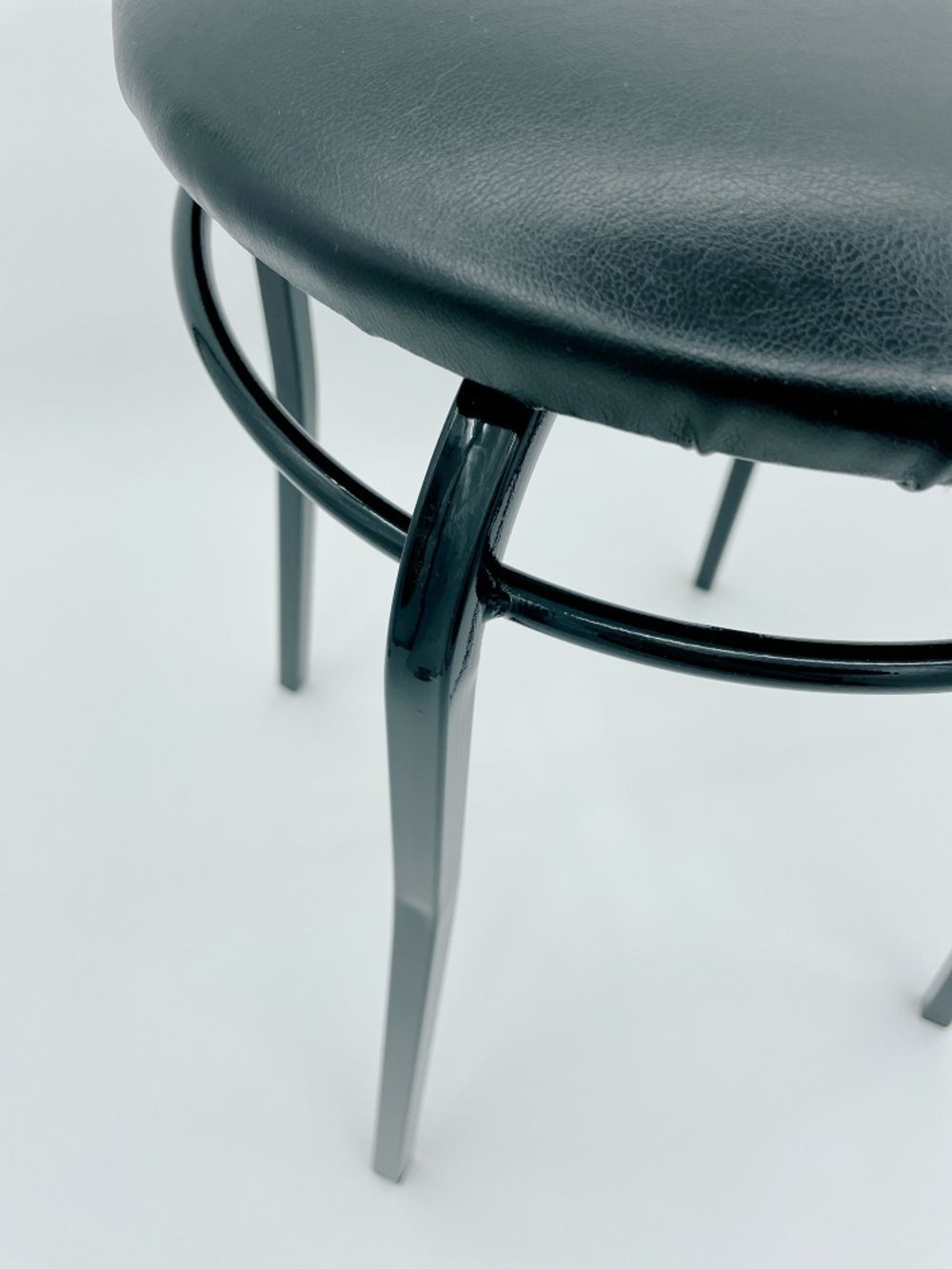 Квадро табурет черный